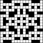 Кроссворд № 2953 “Человек, который свой глас считает гласом народа”