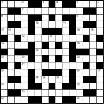 Кроссворд № 2963 “Архимед погружал его в жидкость”