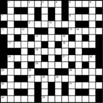 Кроссворд № 2967 “Вид рагу, которое готовят в два приёма”