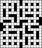 Кроссворд № 2983 «Животное, забиваемое во дворе пенсионерами”