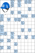 Сканворд № 6007 “Каска”