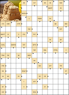 Сканворд № 6024 “Песок”