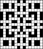 Кроссворд № 2994 «Они советовали мальчикам танцевать и любить девочек”