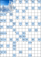 Сканворд № 6057 “Зима”