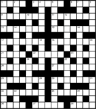 Кроссворд № 3007 «Быстрый, но грубый способ демонтажа”