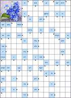 Сканворд № 6102 “Незабудка”