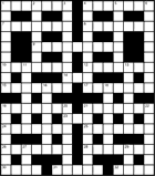 Кроссворд № 3019 «Часть города от перекрёстка до перекрёстка”