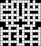 Кроссворд № 3023 «Часть улицы, относительно свободная от автомобилей”