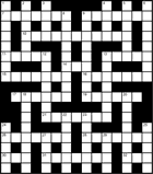 Кроссворд № 3025 «Самое подходящее место для любовных романов”