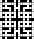 Кроссворд № 3031 «Расстояние между двумя чёрточками на линейке”