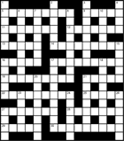 Кроссворд № 3035 «Собака, у которой серьёзные проблемы с родословной”