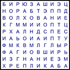 Филворд № 54
