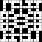 Кроссворд № 63 “Половина азбуки Морзе”